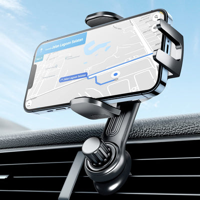 Car Vent Phone Mount, Car Phone Holder Mount with Swing Arm Air Vent Clip Car Mount Cell Phone Holder Car for Iphone 16/15/ 14/13 Pro Max & All 4.7" - 6.9" Android Smartphone