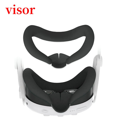For  Quest 3 Accesories Adjustable Comfortable Head Strap RGB LED Backlight Built-In 8000Mah Battery for Oculus Quest 3 VR