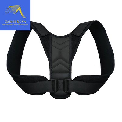 Comfortable back brace for posture support

