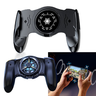 Mobile Phone Game Controller with Cooling Fan for Iphone and Android Stretching Gamepad up to 174Mm